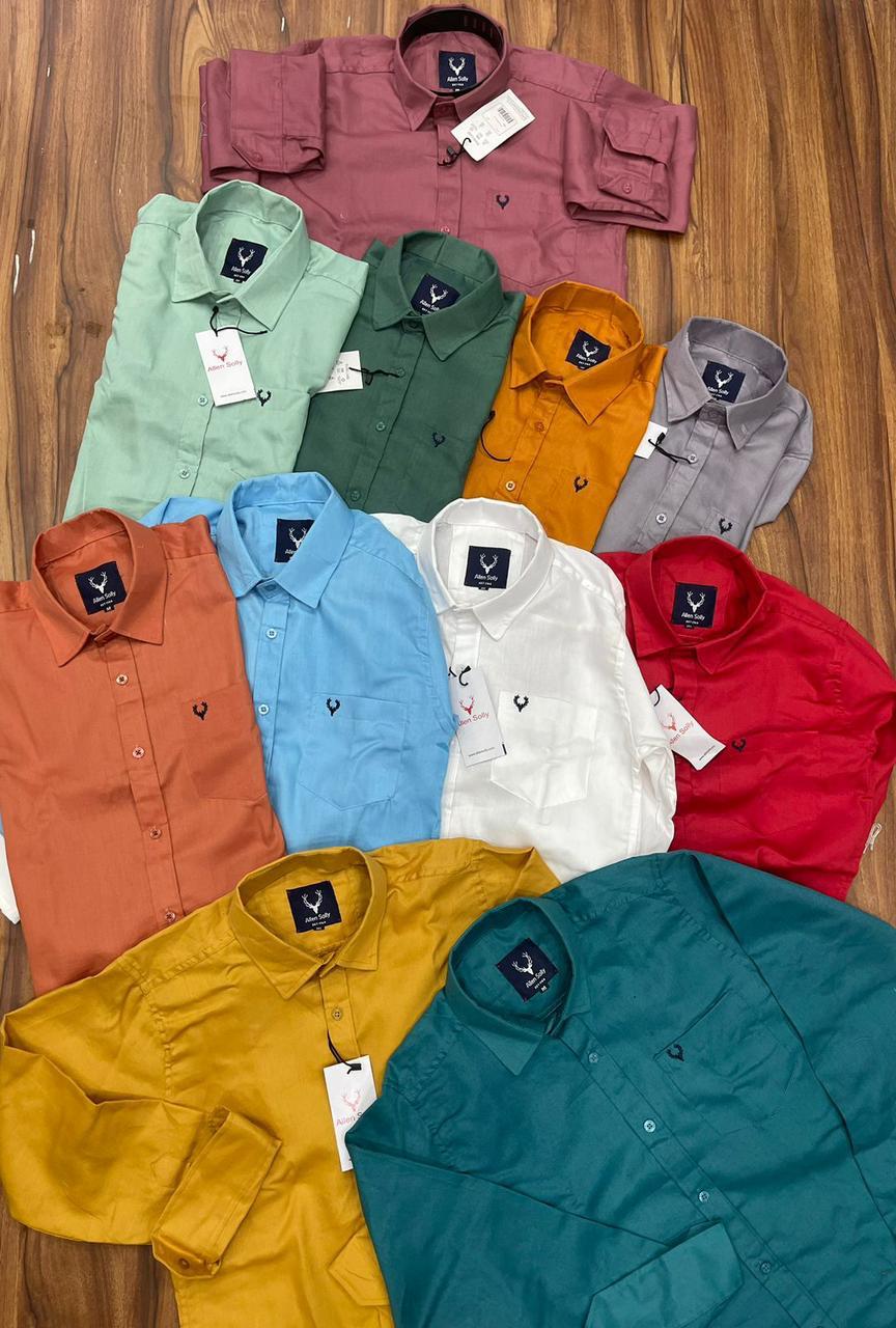 Mens Cotton Full Sleeves Shirts Pack of 1 8969