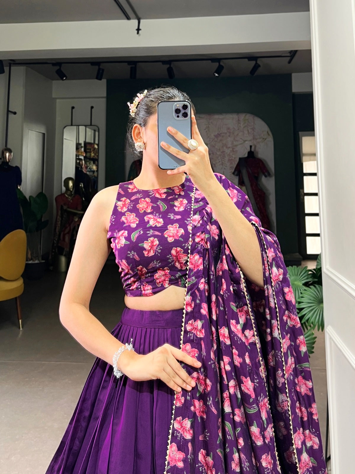 The Perfect Blend of Tradition And Sparkle Lehenga Choli 19231