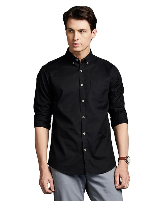 Mens Cotton Full Sleeves Shirts Pack of 1 8969