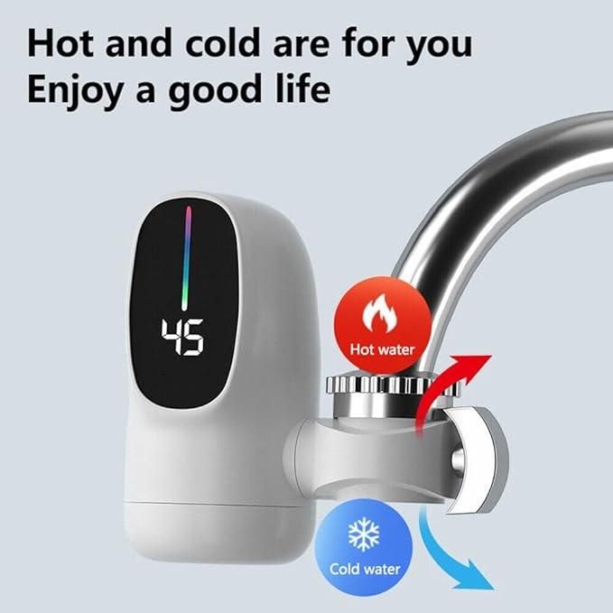 Electric Water Heater And Tankless Fast Water Heating Tap Instant Hot Kitchen Faucet 13162