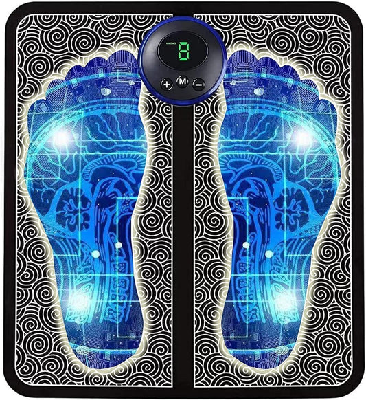Vibrating Bubble Electric Ems Foot Massager Pad p8cgy6-7z