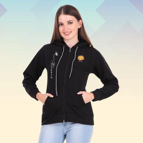 Black Female Sweatshirt Hoodies p8cgy6-7z