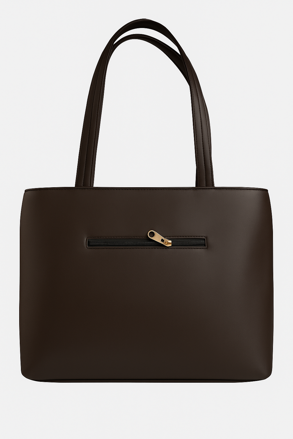 Classic Brown  Leather type Nylon Cloth Tote Bag long lasting – Elegant Everyday Handbag for Women inarshia.com