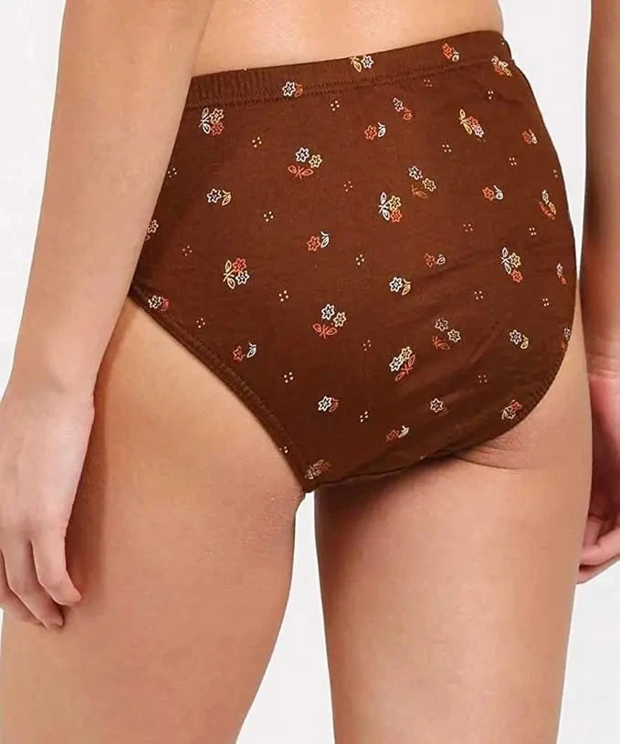 Pack of 5 Women Hipster Multicolor Panty 18944