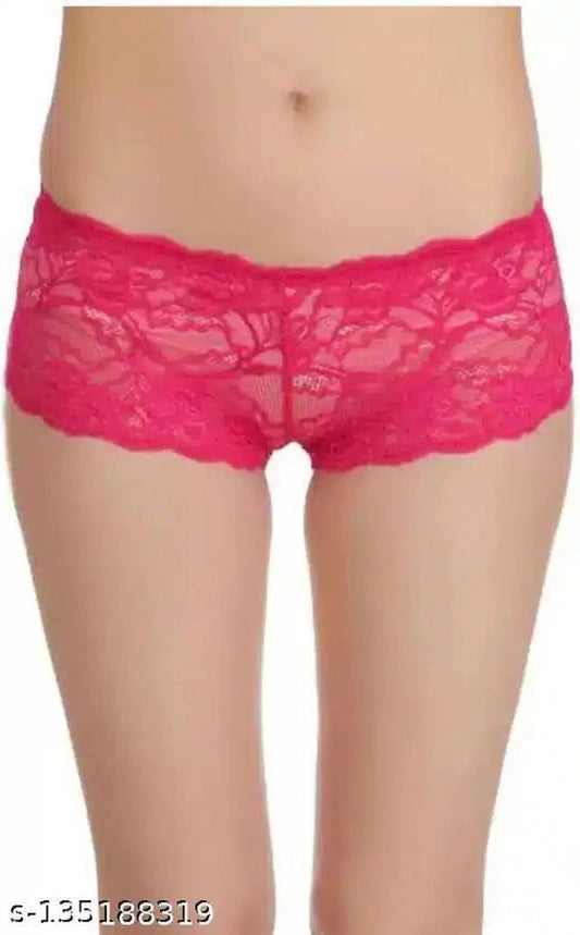 Net Briefs for Women (Pink, XXXL) 8588