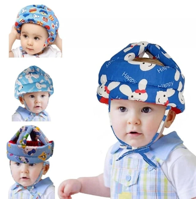 Baby Head Protector, Adjustable Size Baby Learn to Walk Or Run Soft Safety Helmet 26072